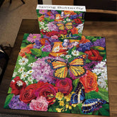 Puzzle en bois de 1000 pièces - Papillon de printemps